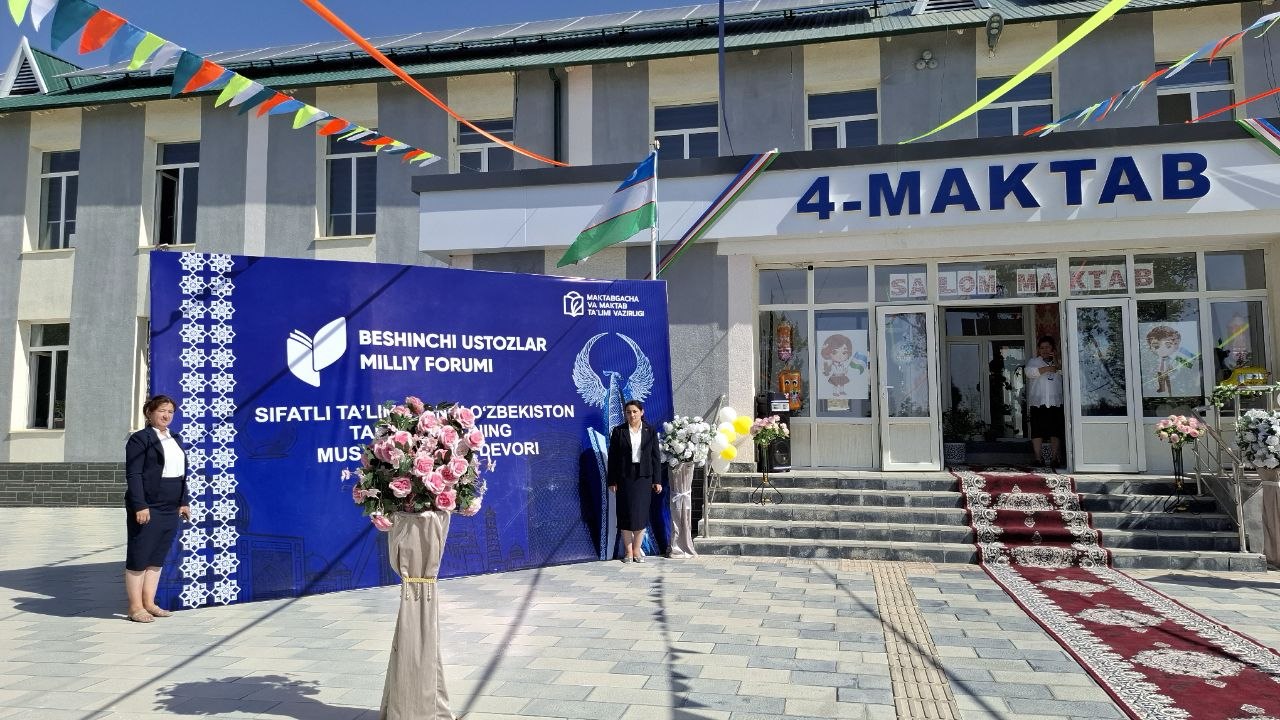 Surxondaryo viloyati Boysun tumani V “Ustozlar milliy forumi” boshlanish arafasida